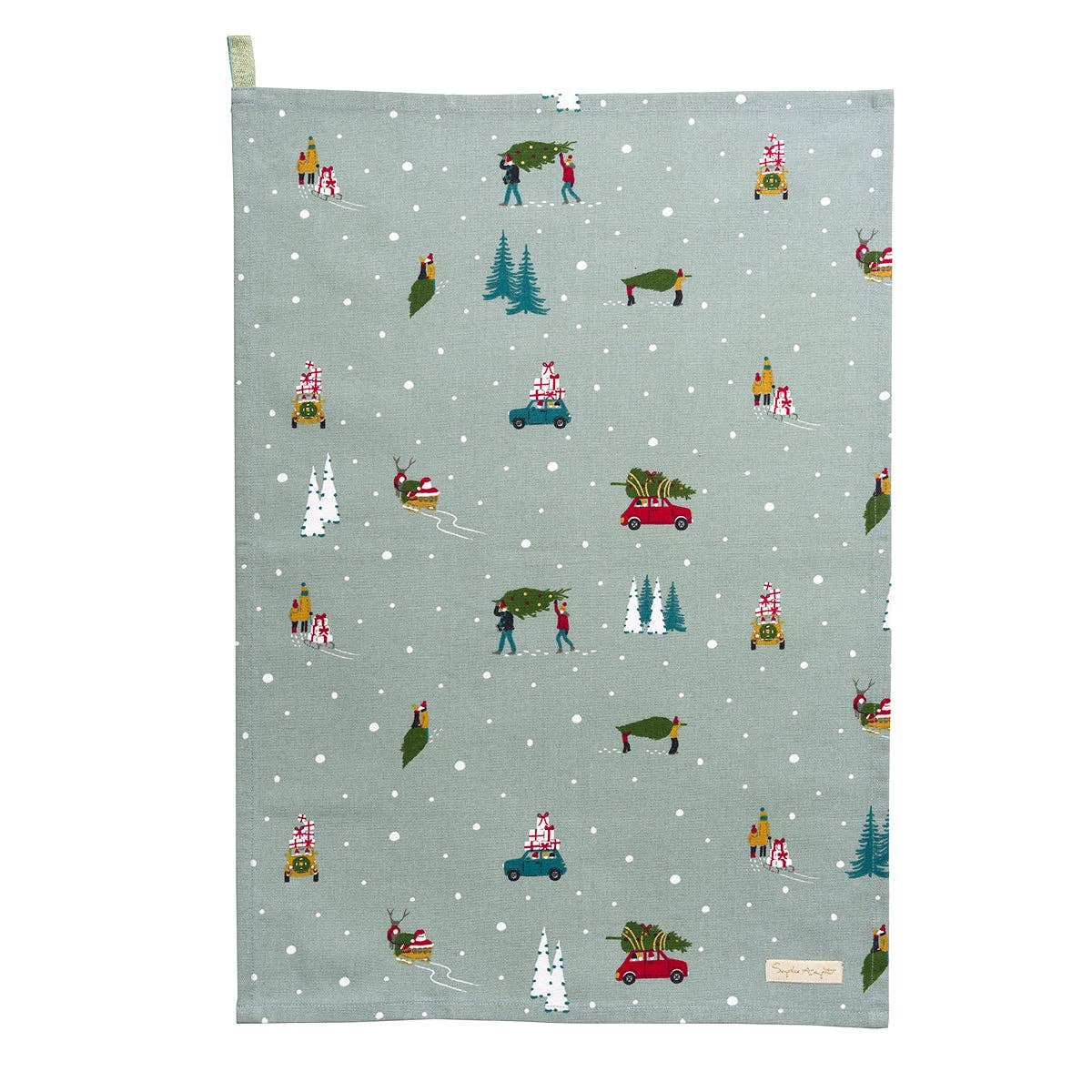 Tea Towel - Sophie Allport - Home for Christmas