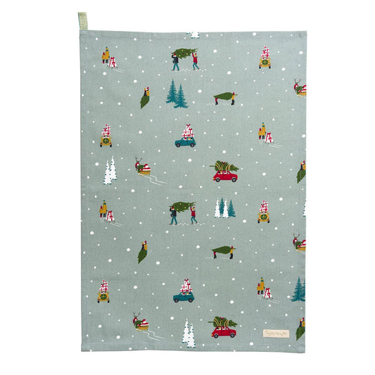Tea Towel - Sophie Allport - Home for Christmas