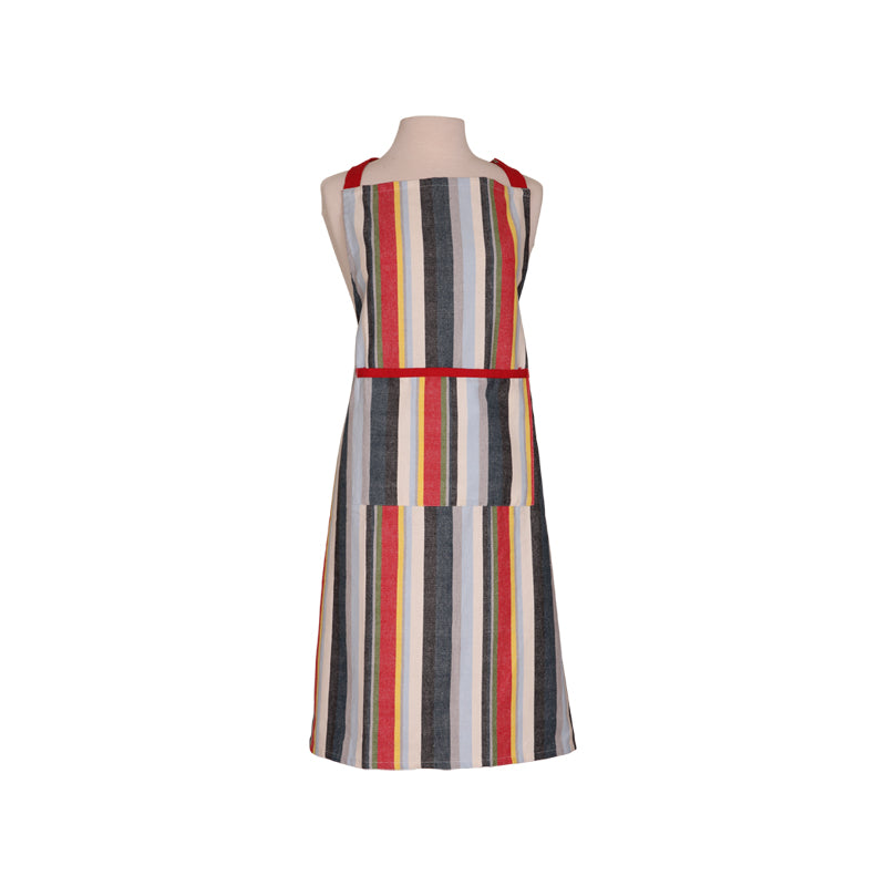 Apron - Dexam - Recycled Cotton - Red Stripe