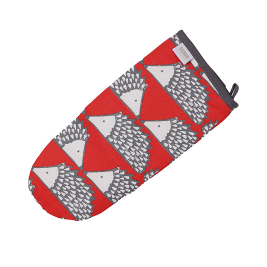 Scion Living - "Spike" Oven MItt - Red & Grey