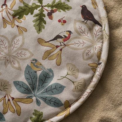 Sophie Allport Orchard Birds Chefs Pad For Use With Aga Range Cookers