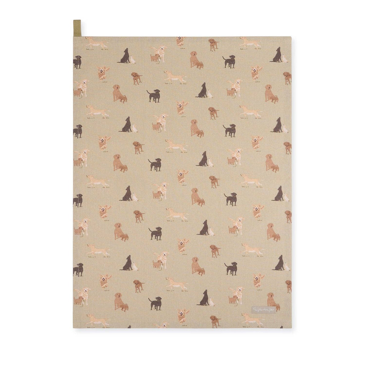 Labradors & Retrievers Tea Towel