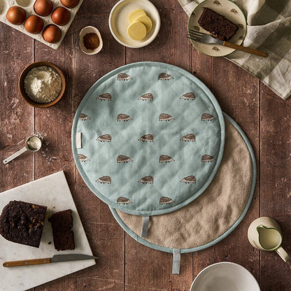 Sophie Allport "Hedgehogs" Chefs Pad For Use With Aga Range Cookers