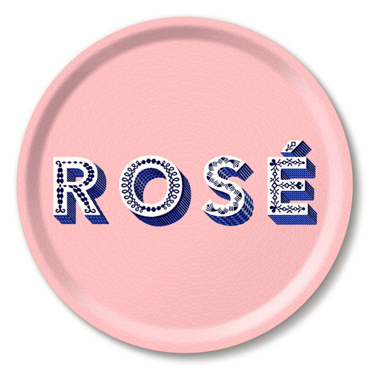 Serving Tray - Asta Barrington "ROSE" Circular  31cm