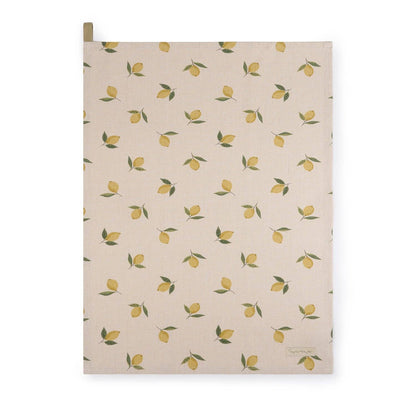 Sophie Allport Lemons Linen Tea Towel