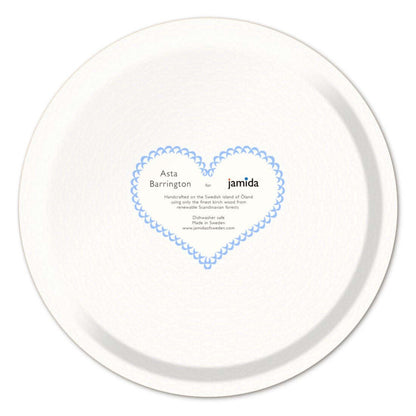 Serving Tray featuring Asta Barrington design with heart branding on the back, from Jamida of Sweden.