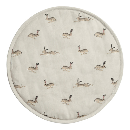 Sophie Allport "Hare" Chefs Pad For Use With Aga Range Cookers