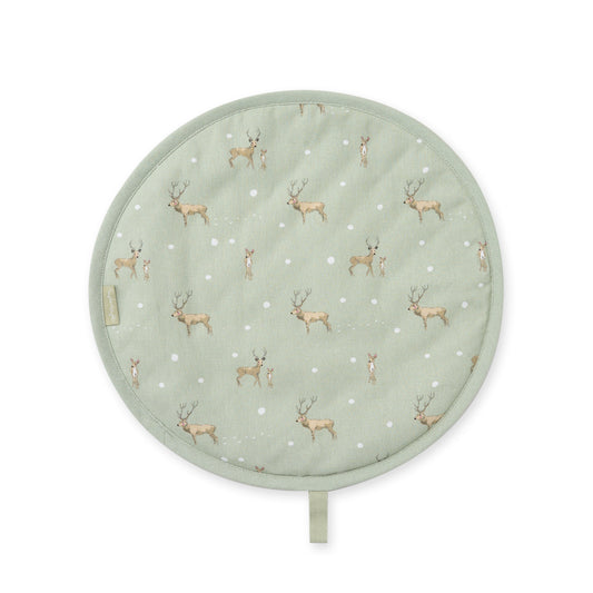 Sophie Allport "Christmas Stags" chefs Pad For Use With Aga Range Cookers