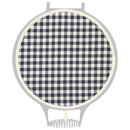 The Chef Pad Shop Navy Gingham Check Chefs Pad for use with Aga Cookers