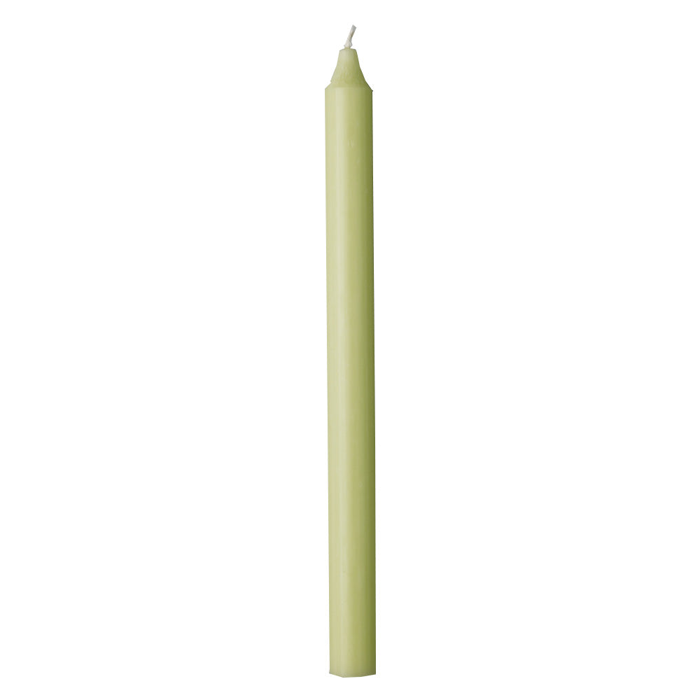 Danish Rustic Candle - Avocado Green - 29cm