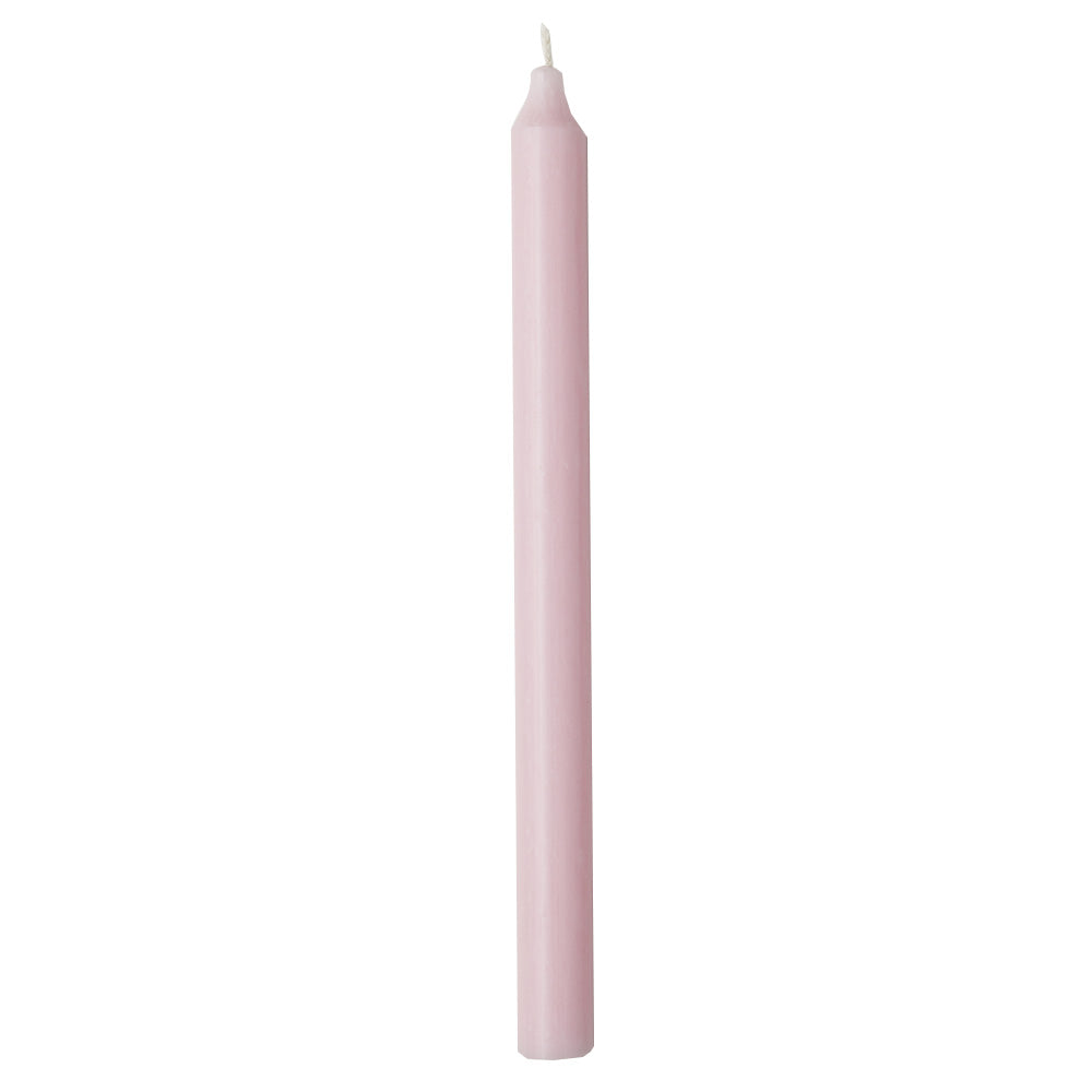Danish Rustic Candle - Light Pink - 29cm