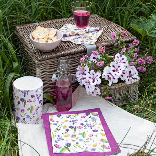 Napkins - Stow Green - Late Summer Design (PK 20)