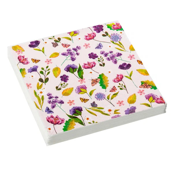 Napkins - Stow Green - Late Summer Design (PK 20)