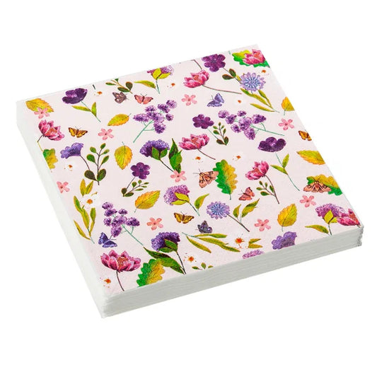 Napkins - Stow Green - Late Summer Design (PK 20)
