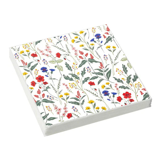 Napkins - Stow Green - Pretty Meadow (PK 20)