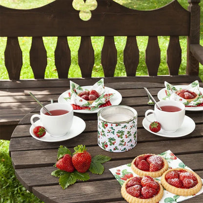 Napkins - Stow Green - Strawberry (PK 20)