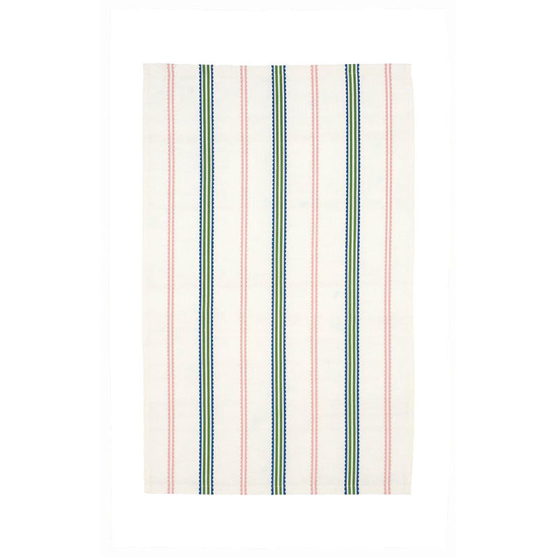 Scallop & Stripe Tea Towel  by Thornback & Peel