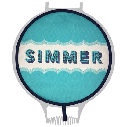 Asta Barrington Turquoise "SIMMER" Chef pad for use with Aga range cookers