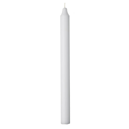 Danish Rustic Candle - White - 29cm