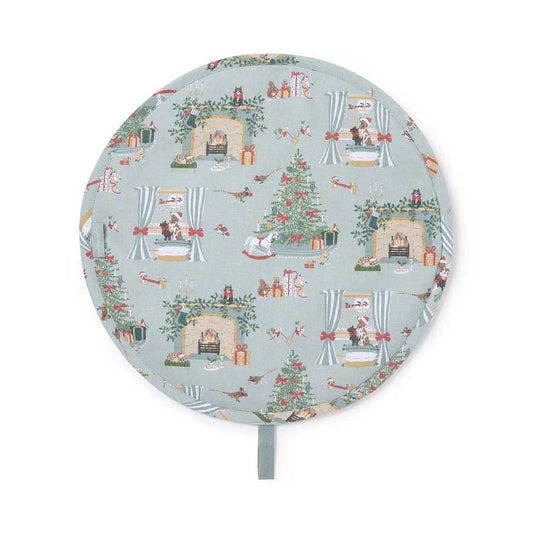 Sophie Allport "Cosy Christmas" chefs Pad For Use With Aga Range Cookers