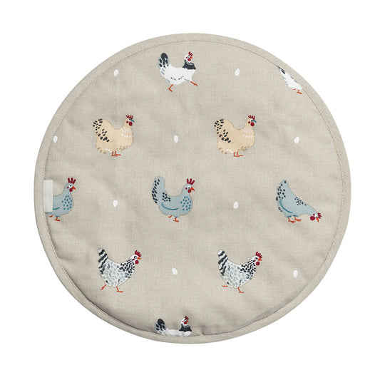 Sophie Allport "Lay a Little Egg" Chefs Pad For Use With Aga Range Cookers