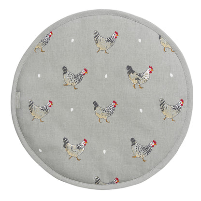 Sophie Allport "Chicken" Chefs Pad For Use With Aga Range Cookers