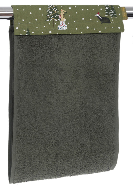 Sophie Allport "Festive Forest" Roller Hand Towel