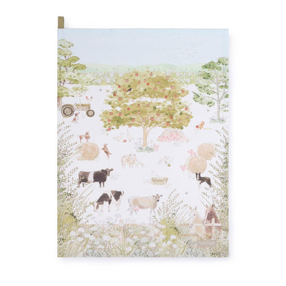 Tea Towel - Sophie Allport - Farm Friends Scene
