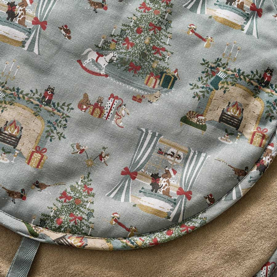 Sophie Allport "Cosy Christmas" chefs Pad For Use With Aga Range Cookers