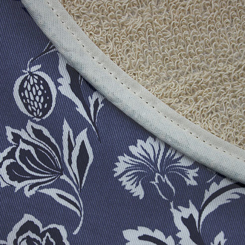 Blue Floral Hob Cover For Use With Aga Range Cookers