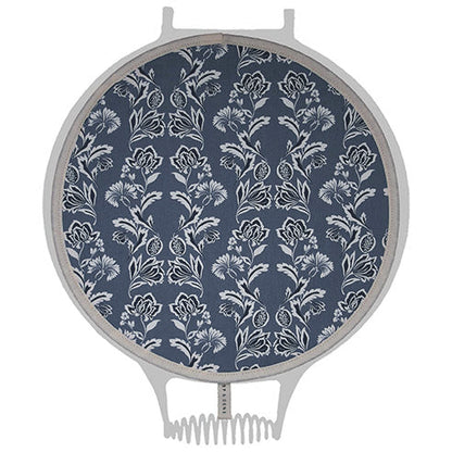 Blue Floral Hob Cover For Use With Aga Range Cookers