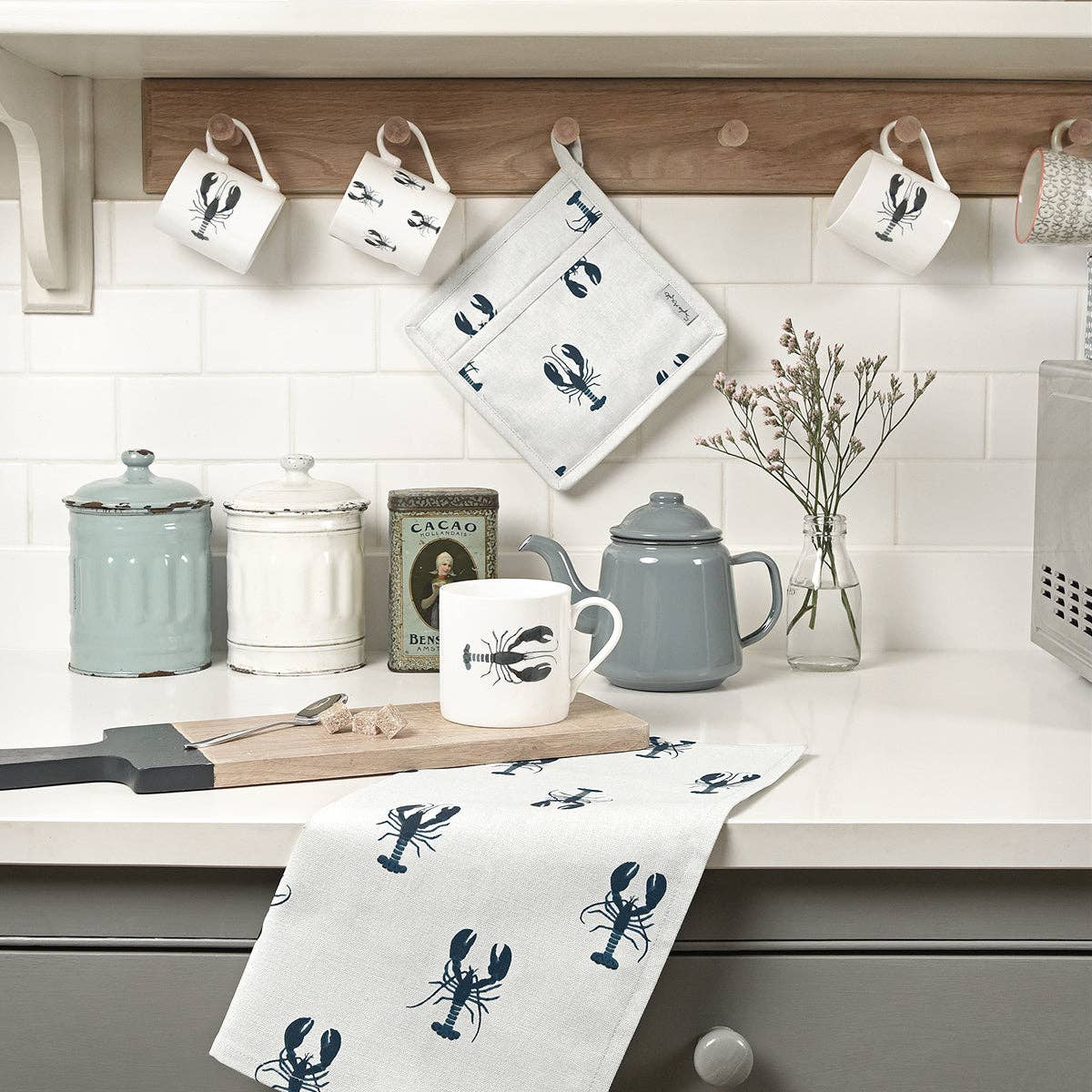 Tea Towel - Sophie Allport - Lobster