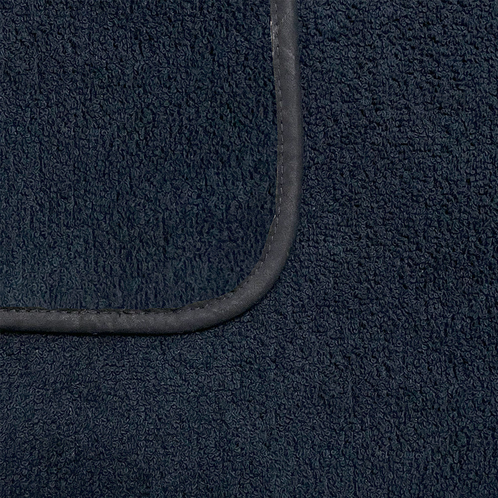 All Black Towelling Everhot Hob Cover (Medium 53.5 cm)