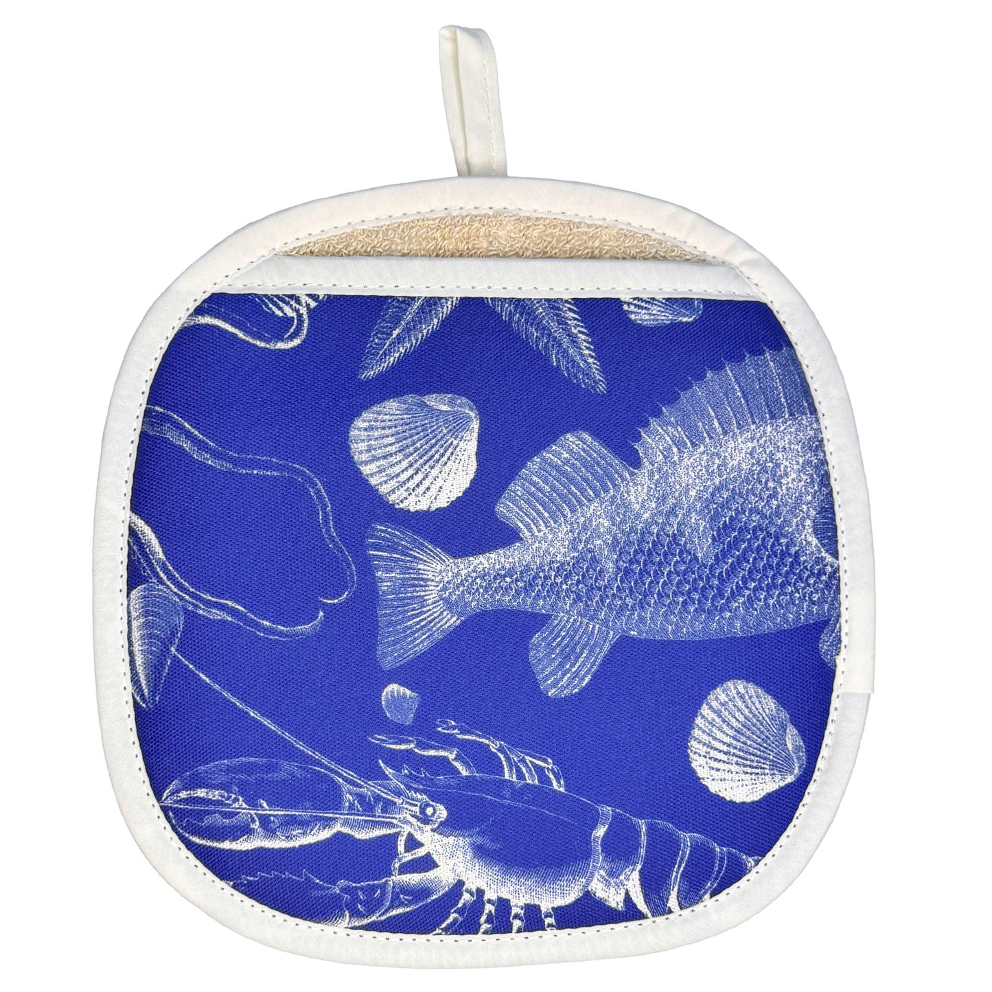 Sea Life Blue Pot Grab