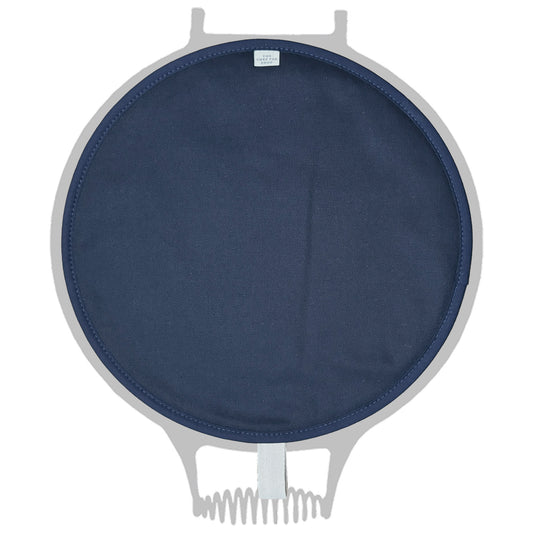 Plain Navy Chef Pad with Black Towelling for use with Aga Range Cookers