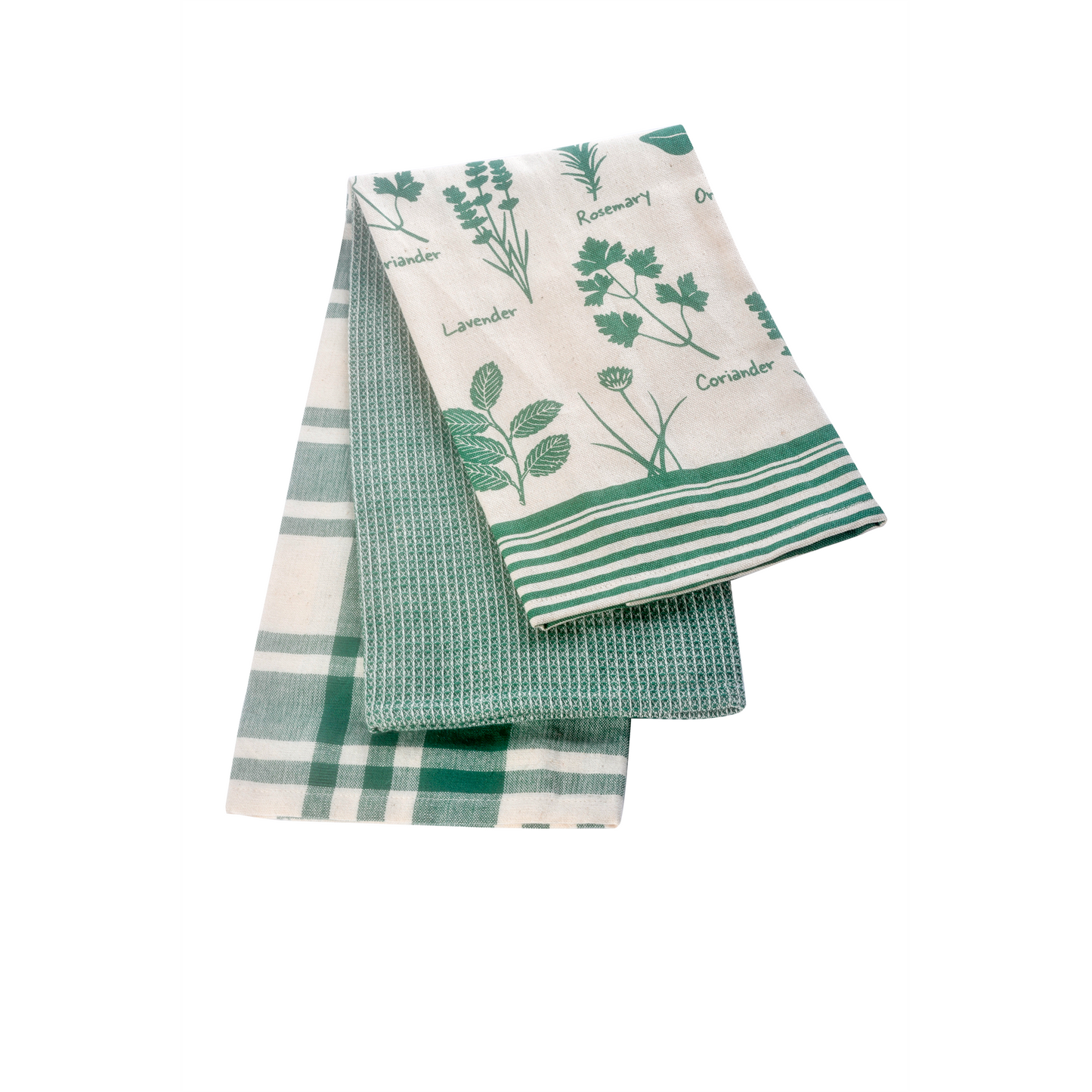 Stow Green - The Pantry Kitchen - Herb Tea Towels - Set of 3