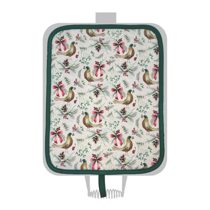 Chef Pad for Rayburn 400 - Pheasants & Ribbons by Mike Doyle Design