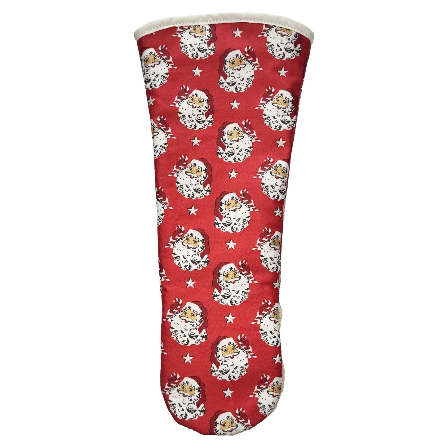 Long Oven Gauntlet - Crisp & Dene - Christmas Santa