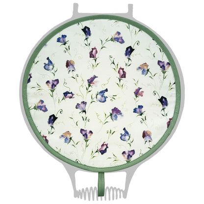 Chef Pad for AGA - Sweet peas by Mike Doyle