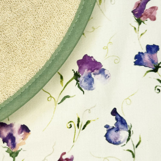 Chef Pad for AGA - Sweet peas by Mike Doyle