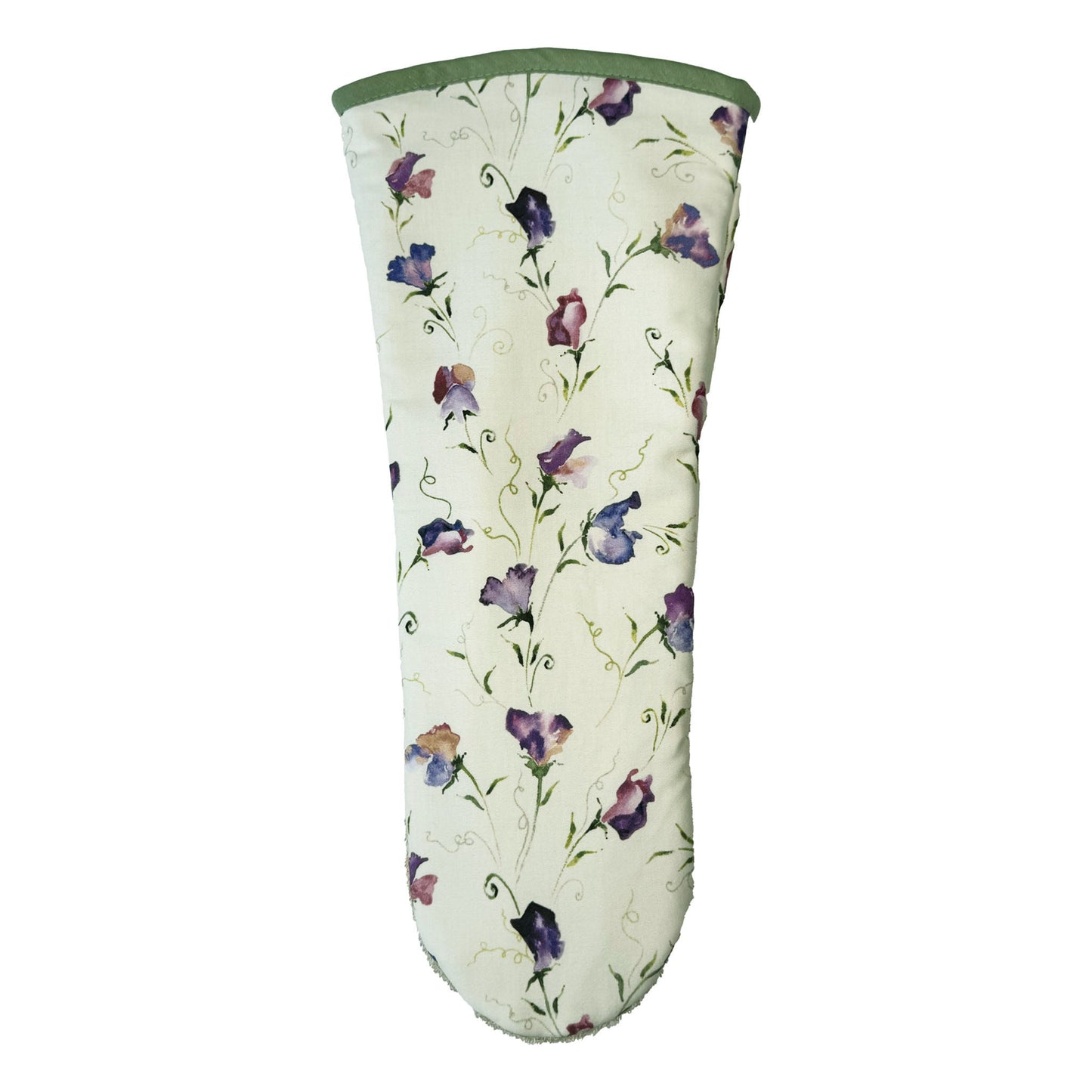 Long Oven Gauntlet - Mike Doyle Design  - Sweet Peas