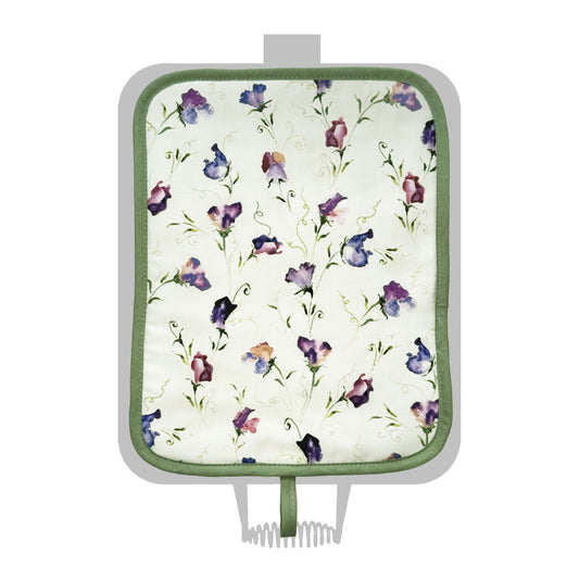 Chefs Pad for Rayburn 600 - Sweet Peas -  Mike Doyle Design