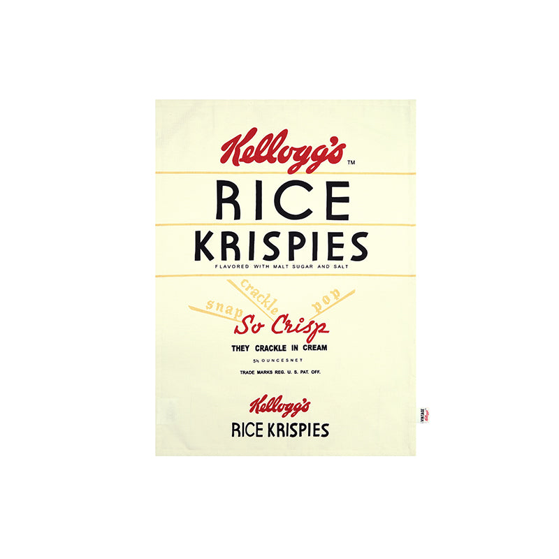 Tea Towel - Dexam - Dexam - Vintage Kelloggs Rice Krispies Classic Tea Towel