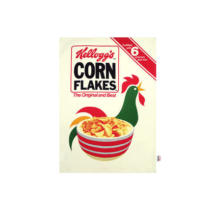 Tea Towel - Dexam - Dexam - Vintage Kelloggs Cornflakes Cockerel Tea Towel