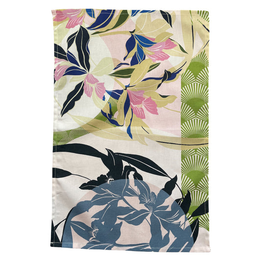 Tea Towel - Oravska - Oravska Tea Towel with Kimono Sleeve Print