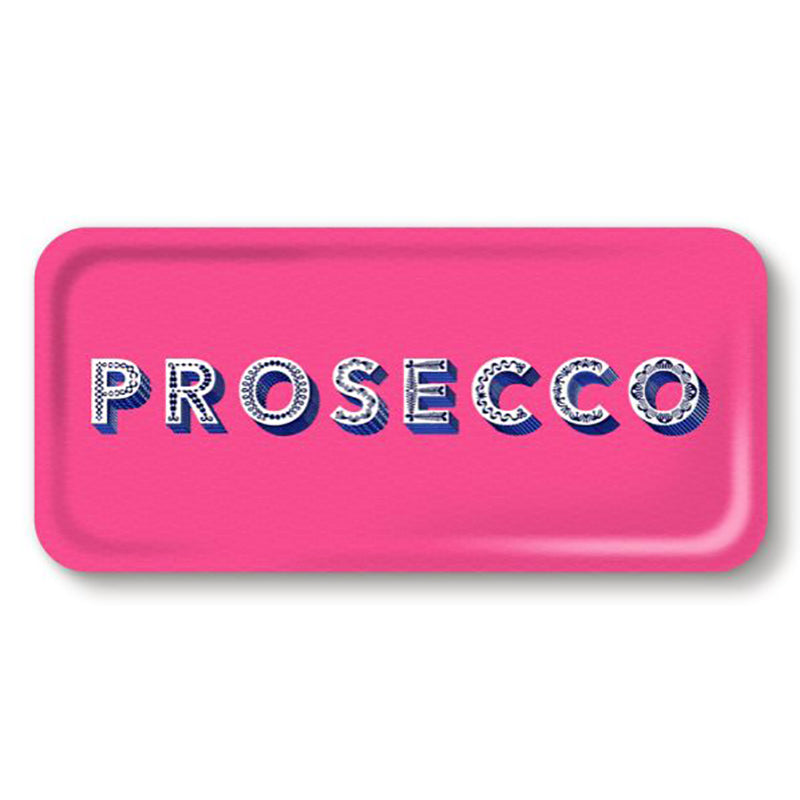 Serving Trays - Asta Barrington - Asta Barrington Pink Prosecco Rectanglular 32x15cm Tray