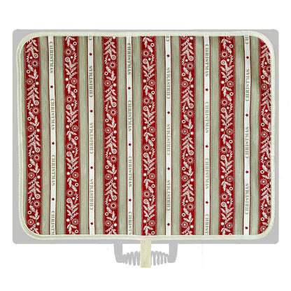 Chef Pad - Everhot - Crisp and Dene - Everhot Hob Cover (Medium 53.5 cm) - Crisp & Dene - Christmas Stripes