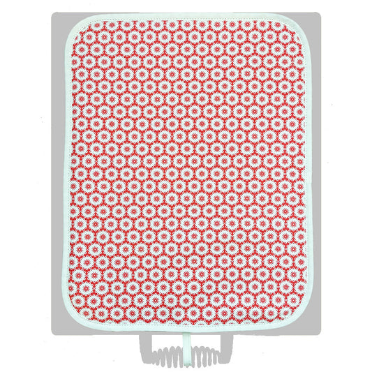 Chef Pad - Everhot - Crisp and Dene - Crisp & Dene Coral Dot Everhot Hob Cover (xx-Small 28.5 cm)