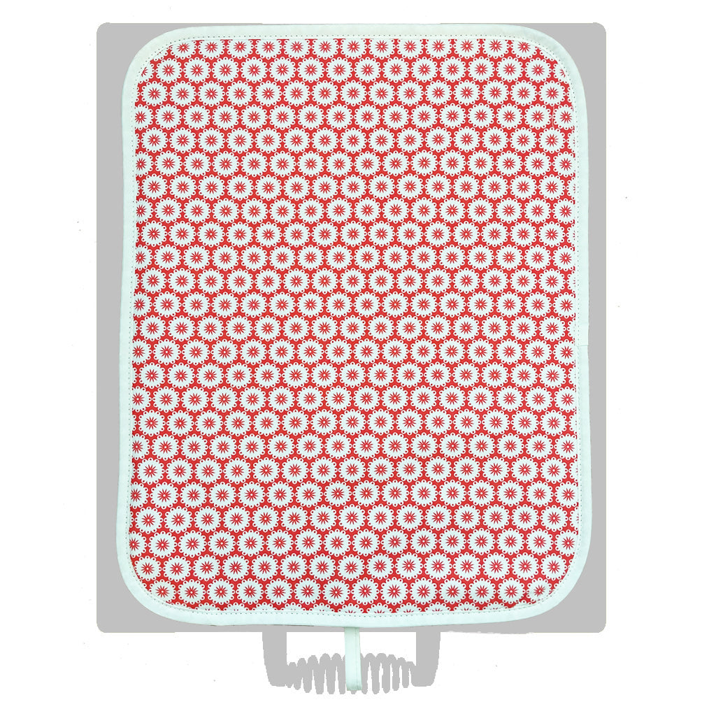 Chef Pad - Everhot - Crisp and Dene - Crisp & Dene Coral Dot Everhot Hob Cover (x-Small 32.5 cm)