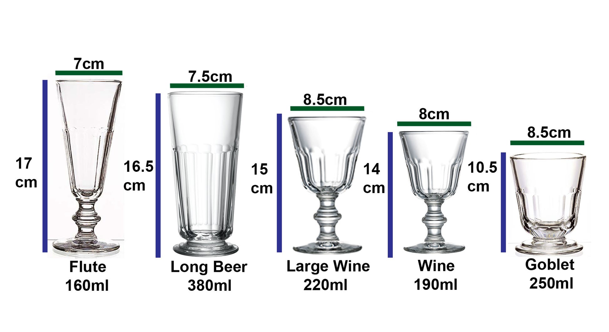 Glasses - La Rochère - La Rochère - Perigord Stemmed Flute Glass 160ml